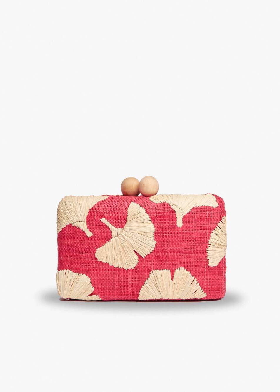 NEW KAYU women's ami clutch in red